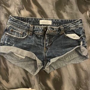 Blue Jean shorts- Aeropostale
